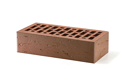 Картинка Кирпич - Облицовочный кирпич Облицовочный Одинарный : М-175 размером 120x250x65. Цвет красный, производство ЛСР 