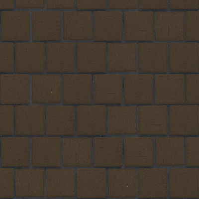 Брусчатка коричневая "Мюнхен" квадро